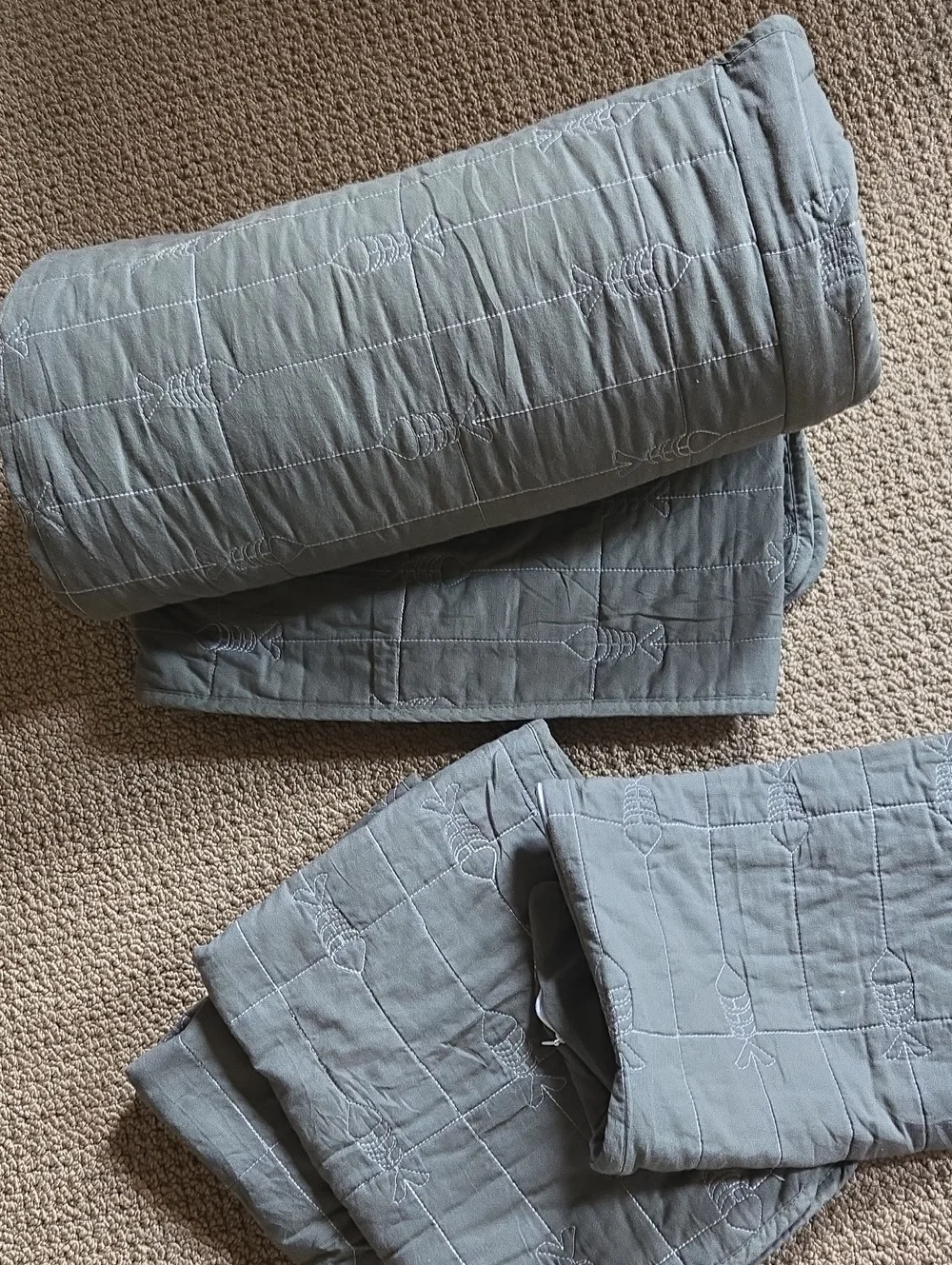 Daybed Set in ARMY Green